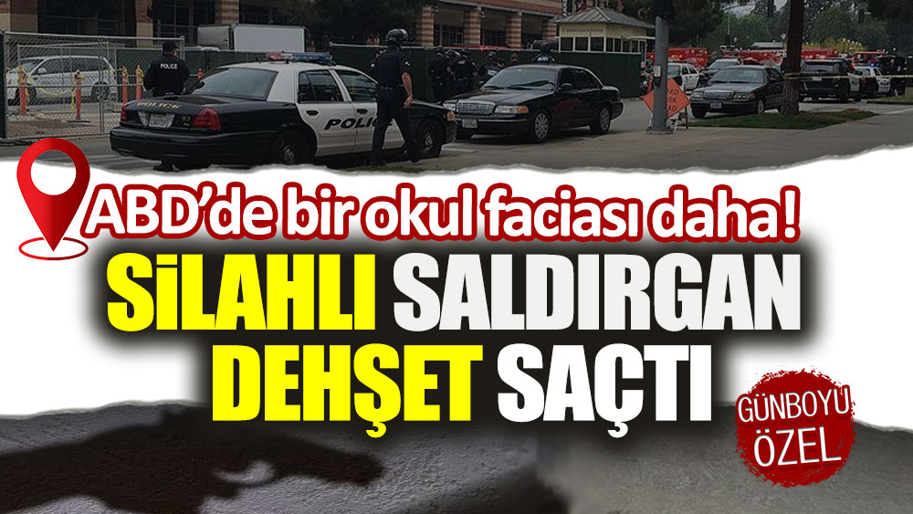 Silahlı saldırgan okulda dehşet saçtı! Ölü sayısı artıyor