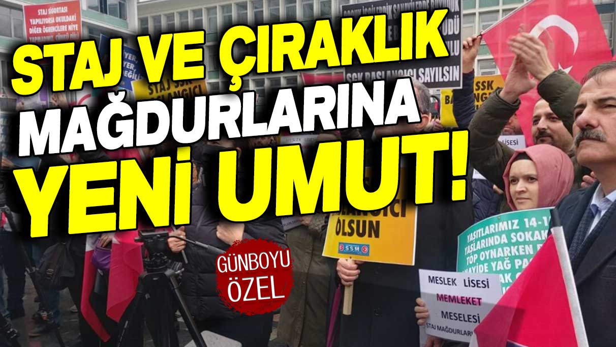 EYT'de staj mağdurları ve esnaf için yeni umut: Açıklama geldi