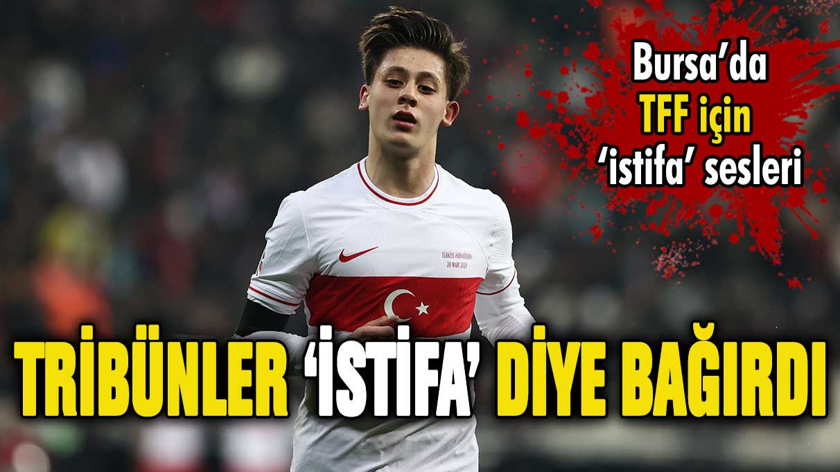 Türkiye kaybetti, tribünler istifa sesleriyle yankılandı!