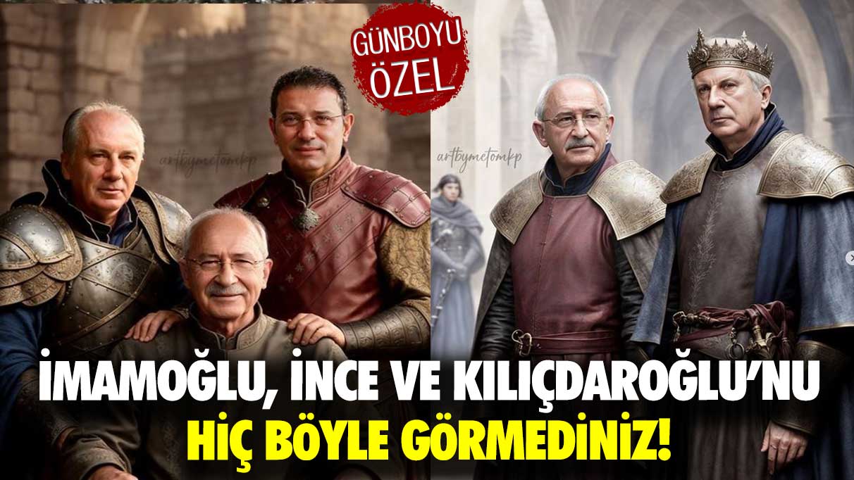 Öyle bir yere gittiler ki: İmamoğlu, İnce ve Kılıçdaroğlu’nu hiç böyle görmediniz!