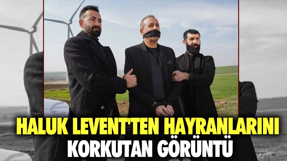 Haluk Levent'ten hayranlarını korkutan görüntü