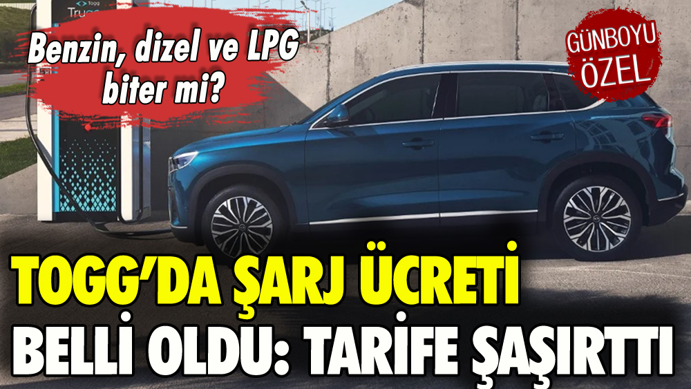 Togg'un şarj ücreti ne kadar? Tarife şaşırttı