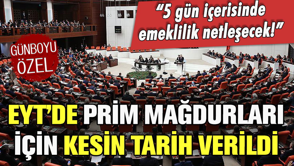 EYT'de prim mağdurlarına kesin tarih verildi: ''5 gün içerisinde...''