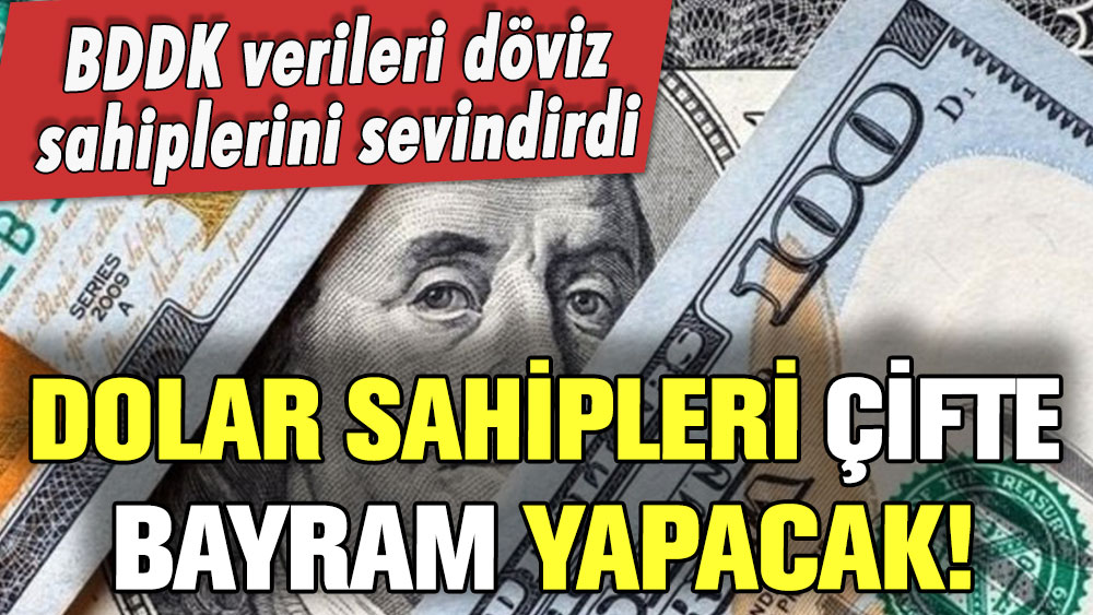 Doları sahipleri çifte bayram yapacak! BDDK resmen açıkladı