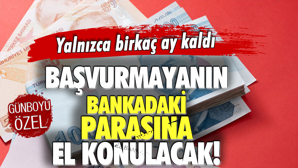 Bankada parası olanlar dikkat! Başvurmayanın parası resmen yanacak... İşte yapmanız gereken