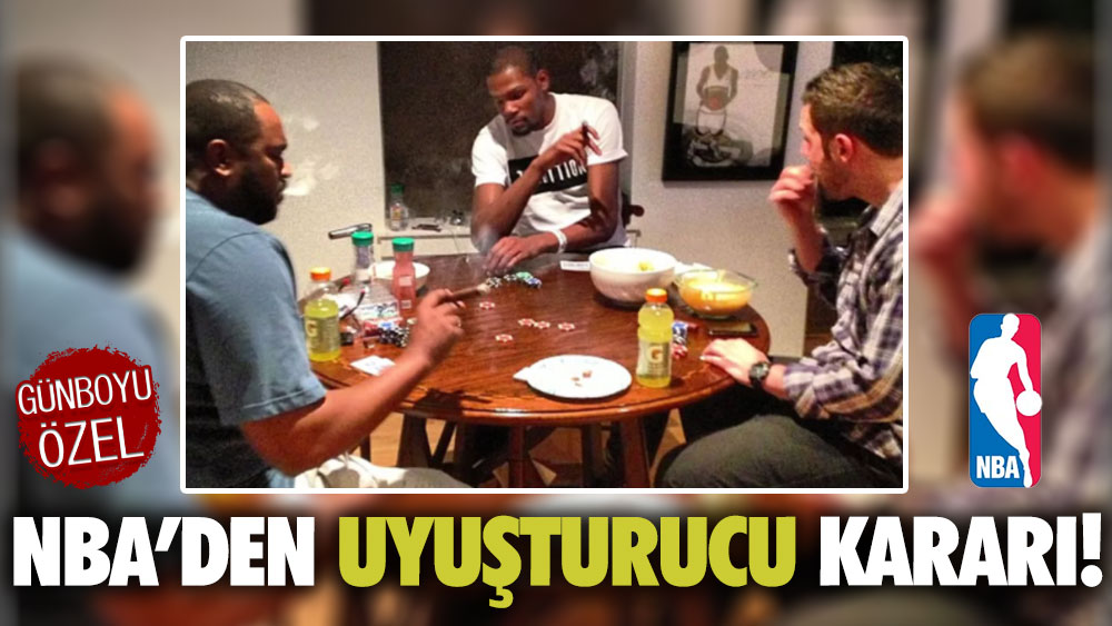 NBA’den uyuşturucu kararı!