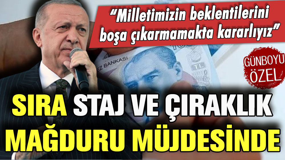 Erdoğan'ın paylaşımında staj detayı! EYT'de kapsam genişliyor mu?