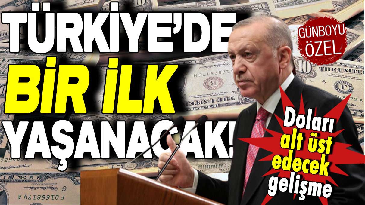 Türkiye tarihinde bir ilk olacak! Doları alt üst edecek uyarı yapıldı