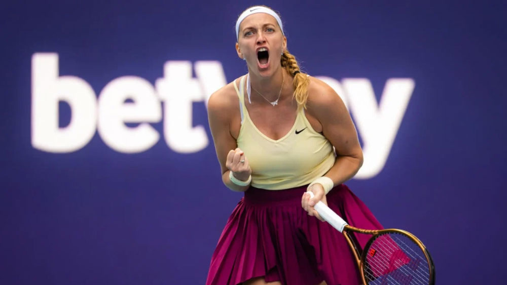 Miami Açık tek kadınlarda şampiyon Kvitova