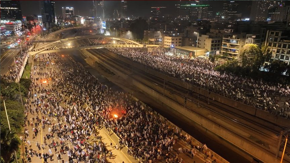 İsrail'de 'yargı düzenlemesi' protestoları devam ediyor: 19 gözaltı!