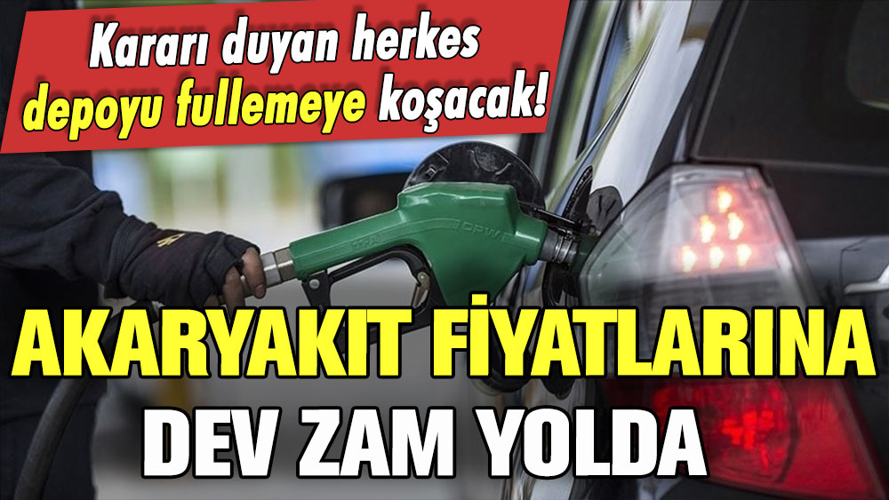 Otomobil sahipleri ters köşe! Akaryakıt fiyatlarına dev zam