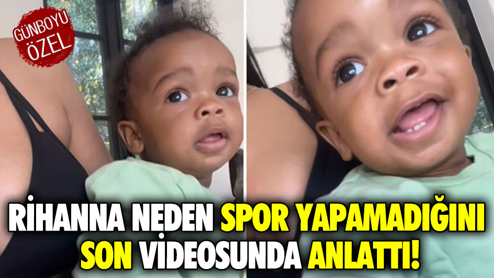 Rihanna neden spor yapamadığını son videosunda anlattı!