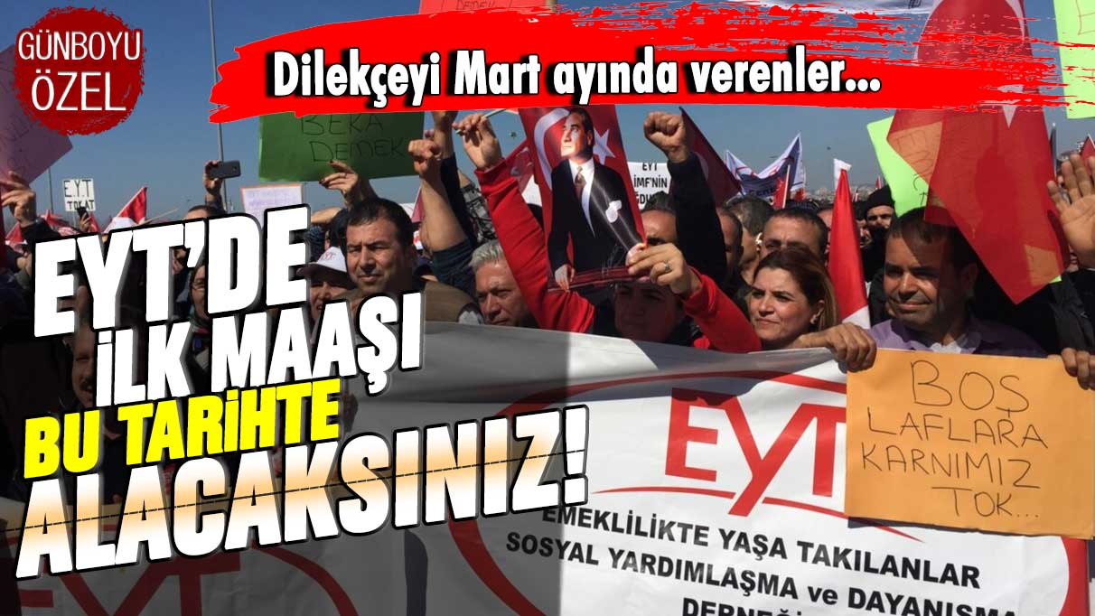 EYT'de ilk maaşlar ne zaman yatacak? Milyonlarca hesaba para yatacak tarih ortaya çıktı