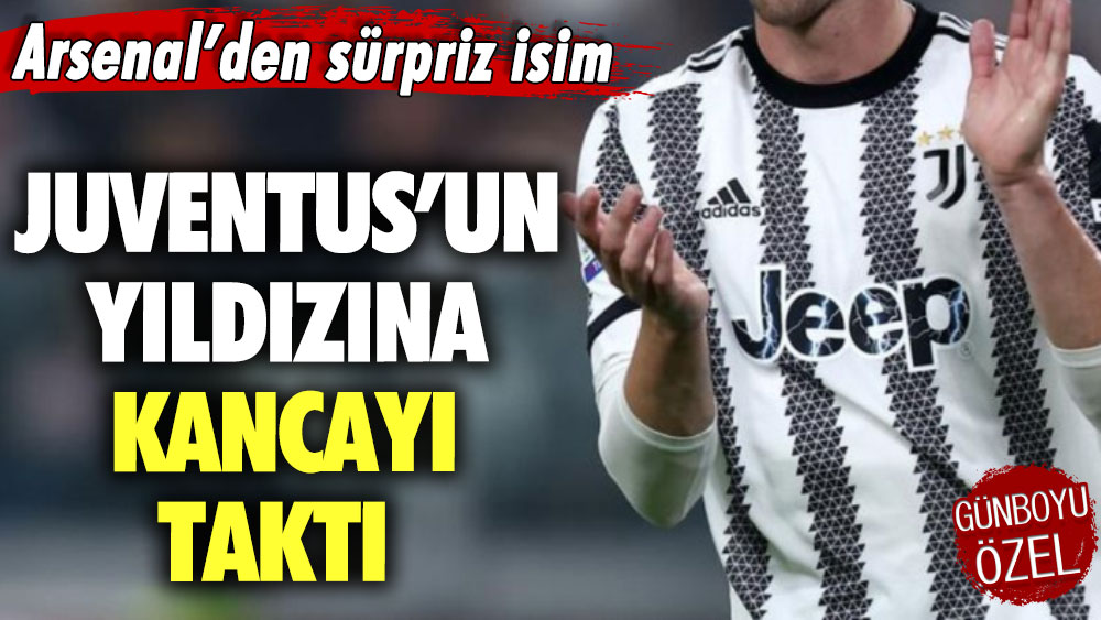 Arsenal’den sürpriz isim: Juventus’un yıldızına kancayı taktı