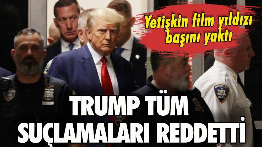 ABD eski başkanı Trump tüm suçlamaları reddetti