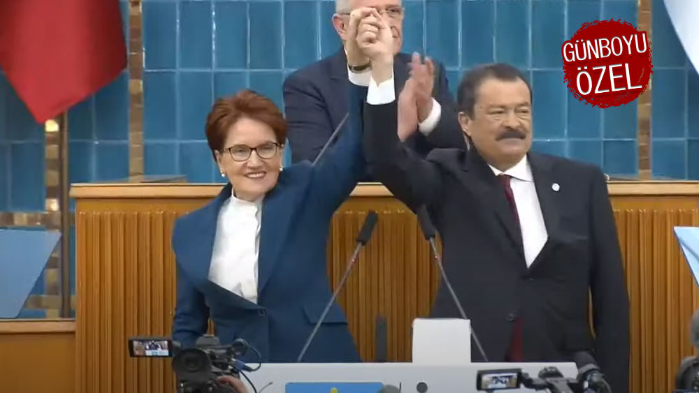 Lütfullah Kayalar İYİ Parti'ye katıldı! Rozetini Meral Akşener taktı