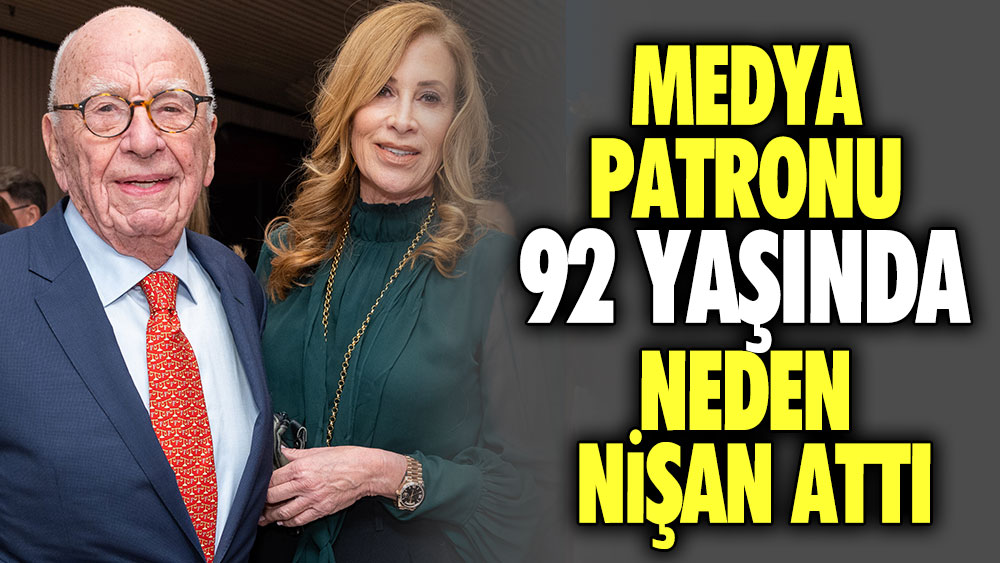 Medya patronu 92 yaşında neden nişan attı