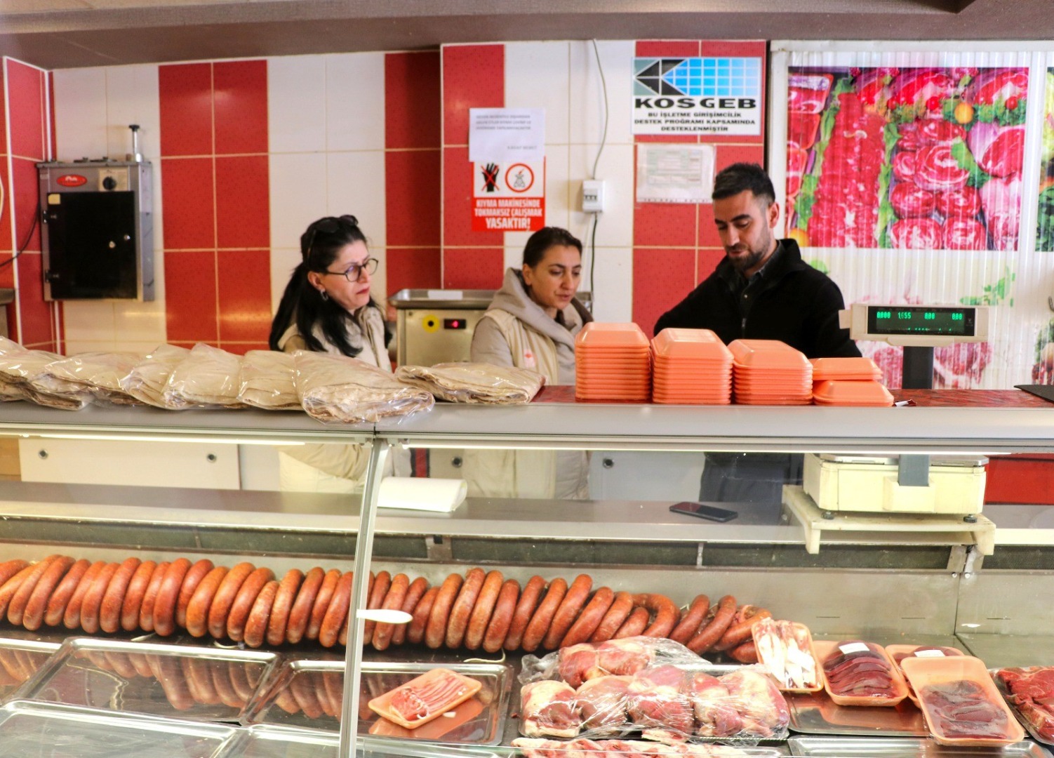 Van’da kasap ve şarküteri denetimi yapıldı