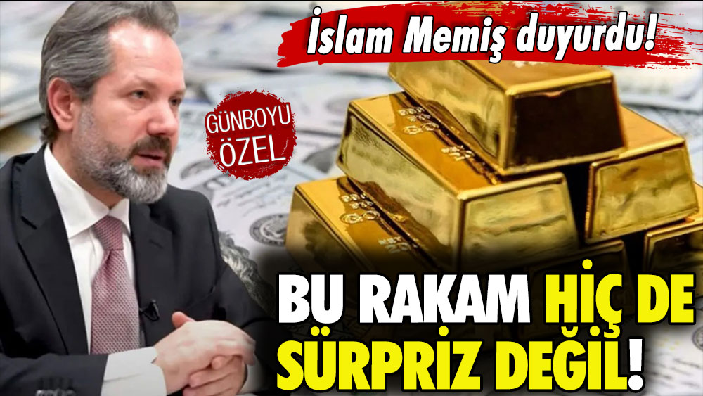 İslam Memiş gram altında beklenen rekoru duyurdu: Bu rakam sürpriz değil