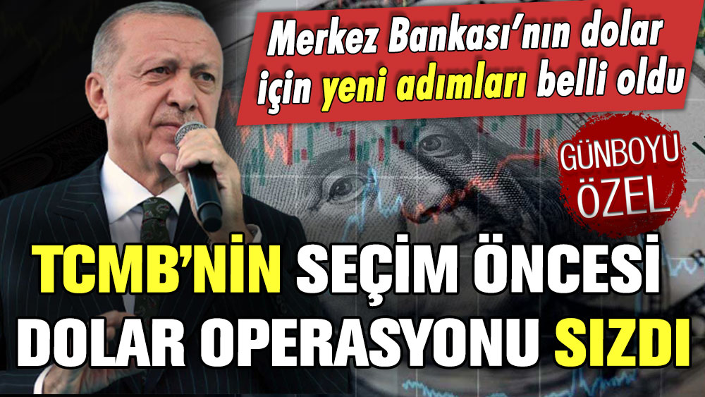 Merkez Bankası'nın seçim öncesi dolar operasyonu sızdı: Dövizin kaderini bu şekilde etkileyecekler