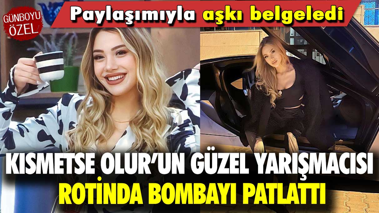 Kısmetse Olur’un güzel yarışmacısı Rotinda bombayı patlattı: Paylaşımıyla aşkı belgeledi