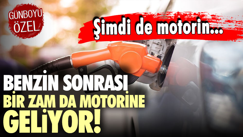 Benzinden sonra bir zam da motorine: İşte yeni fiyatlar