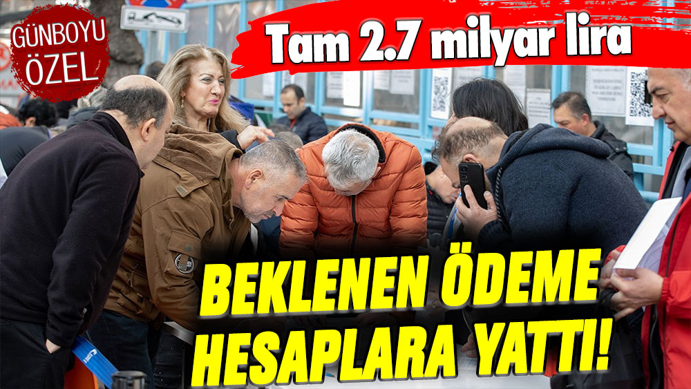 Milyonların beklediği yardım hesaplara yatmaya başladı