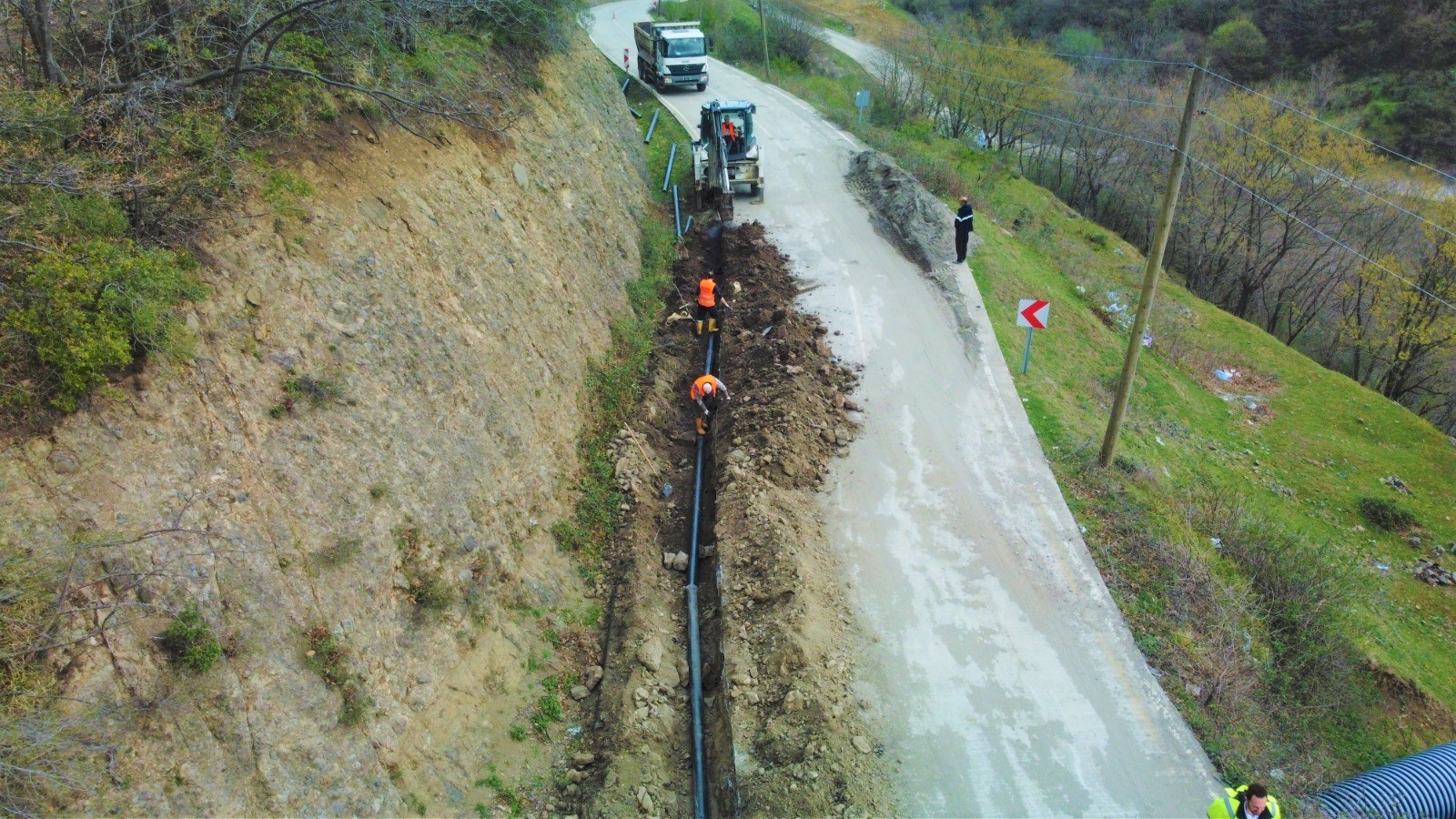 Kırsal mahallelerin 40 yıllık içme suyu sorunu çözülüyor