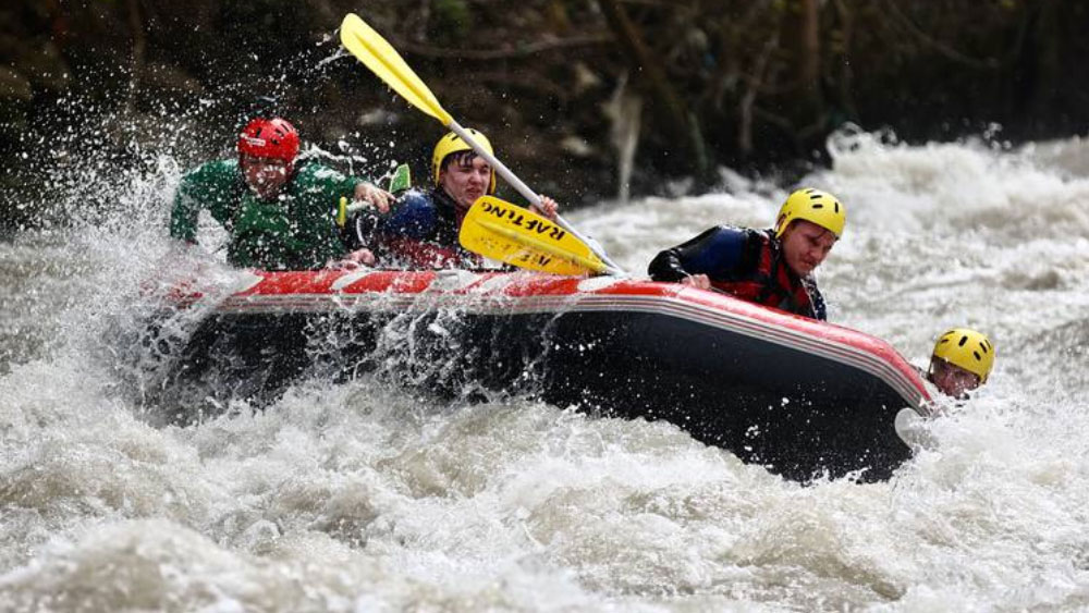 Melen Çayı'nda rafting sezonu açıldı