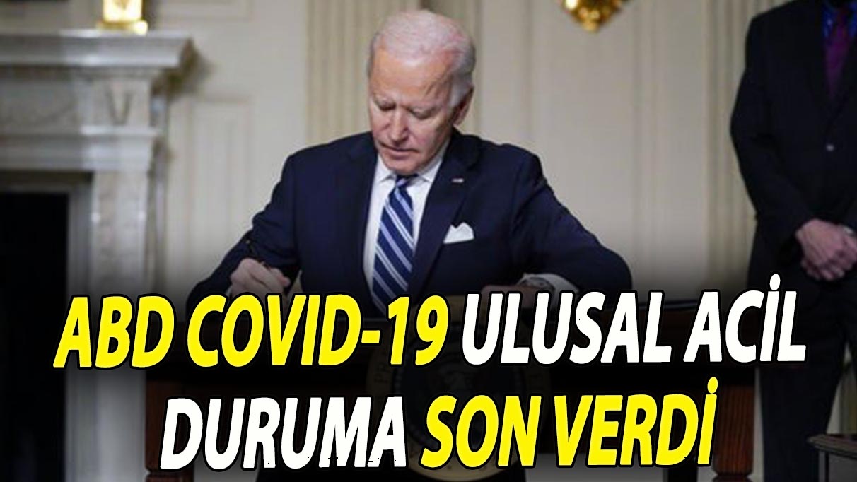 ABD'de covid-19 ulusal acil duruma son verdi