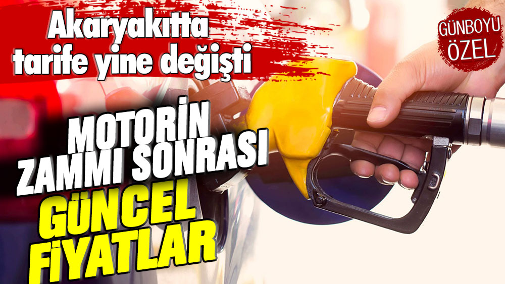 Araç sahipleri şaştı kaldı: İşte motorinin yeni fiyatı