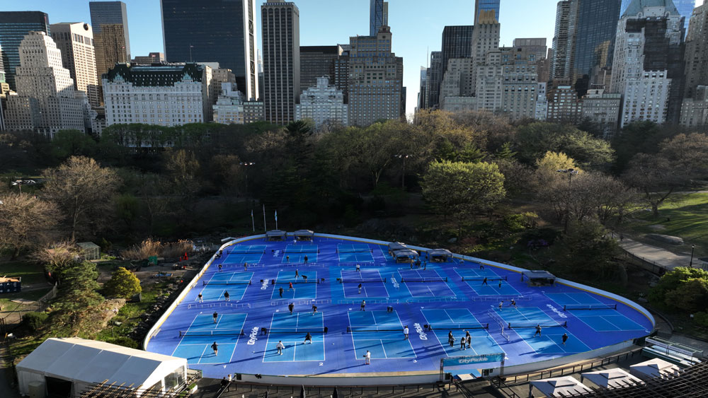 Central Park'ta 14 yeni 'Pickleball' kortu