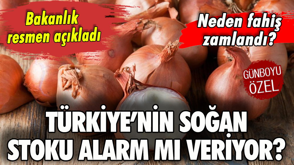 Fiyatı neden uçtu? Bakanlıktan soğan açıklaması