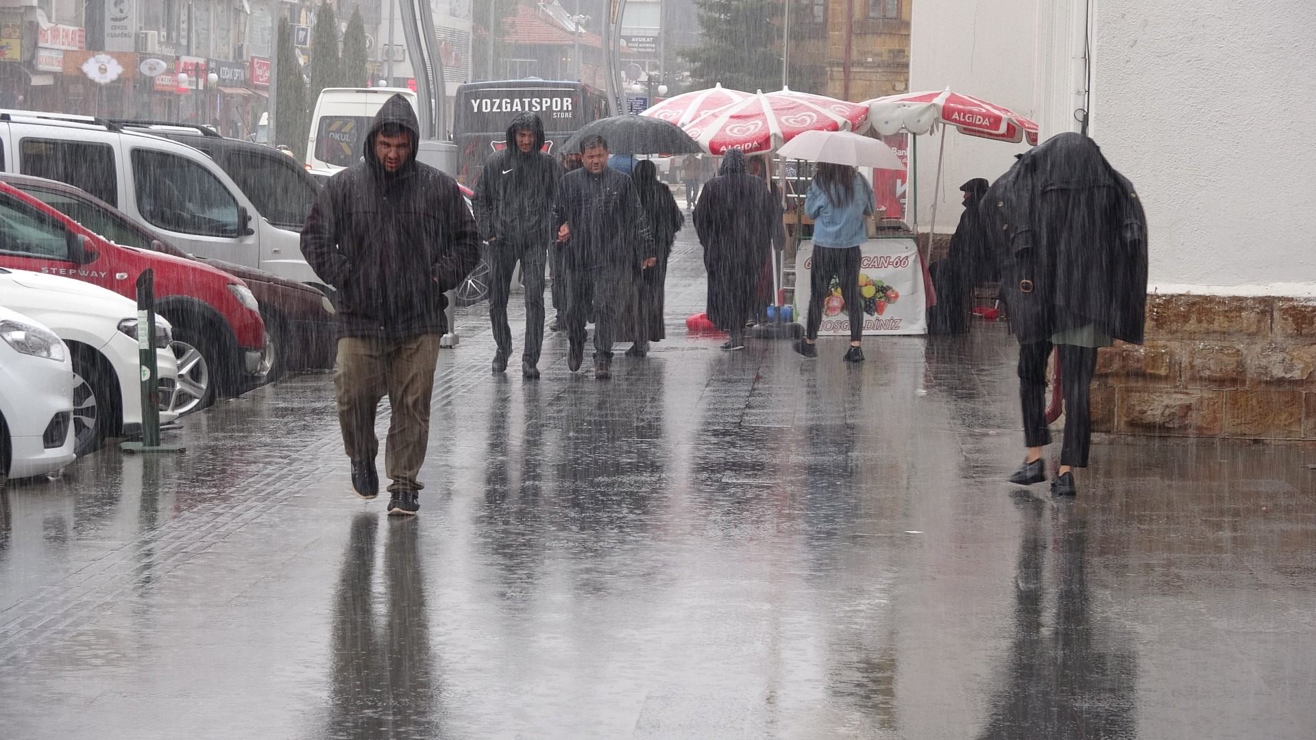 Yozgat’ta dolu etkili oldu