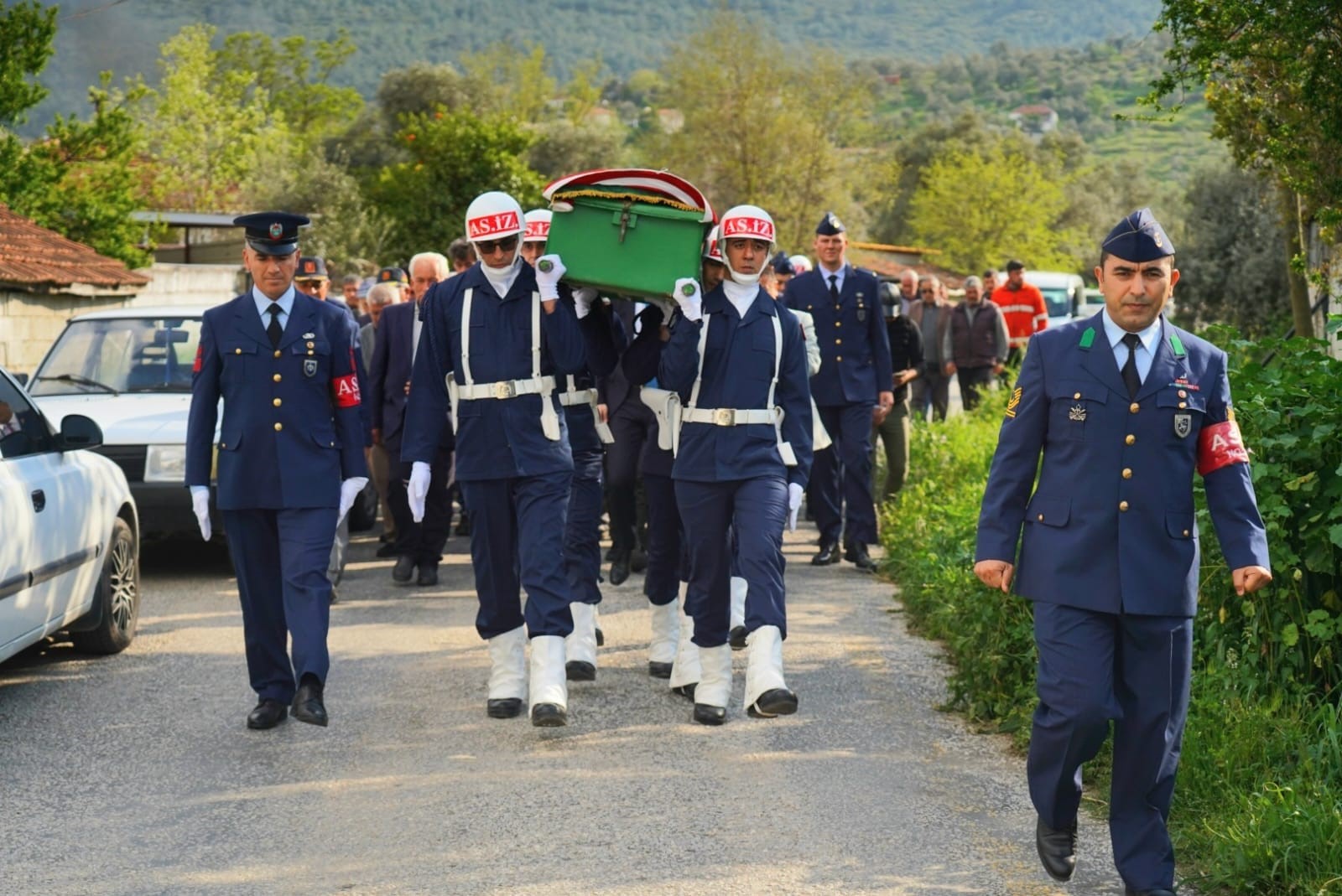 Kore Gazisi son yolculuğuna uğurlandı