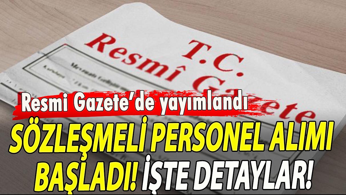 Resmi Gazete'de yayımlandı! Mardin Artuklu Üniversitesi sözleşmeli personel alacak