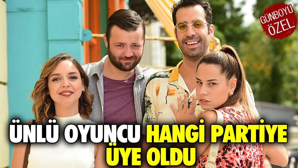 Ünlü oyuncu hangi partiye üye oldu