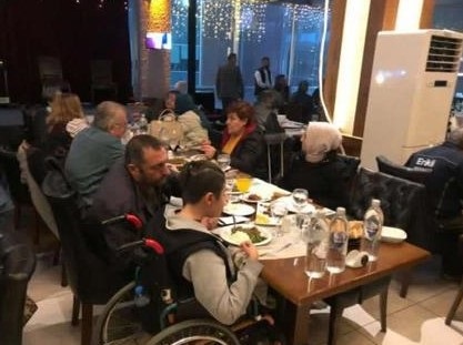 Eskişehir Sakatlar Derneği iftar yemeğinde bir araya geldi