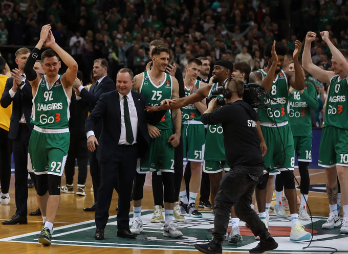 Zalgiris Kaunas, play-off yolcusu!