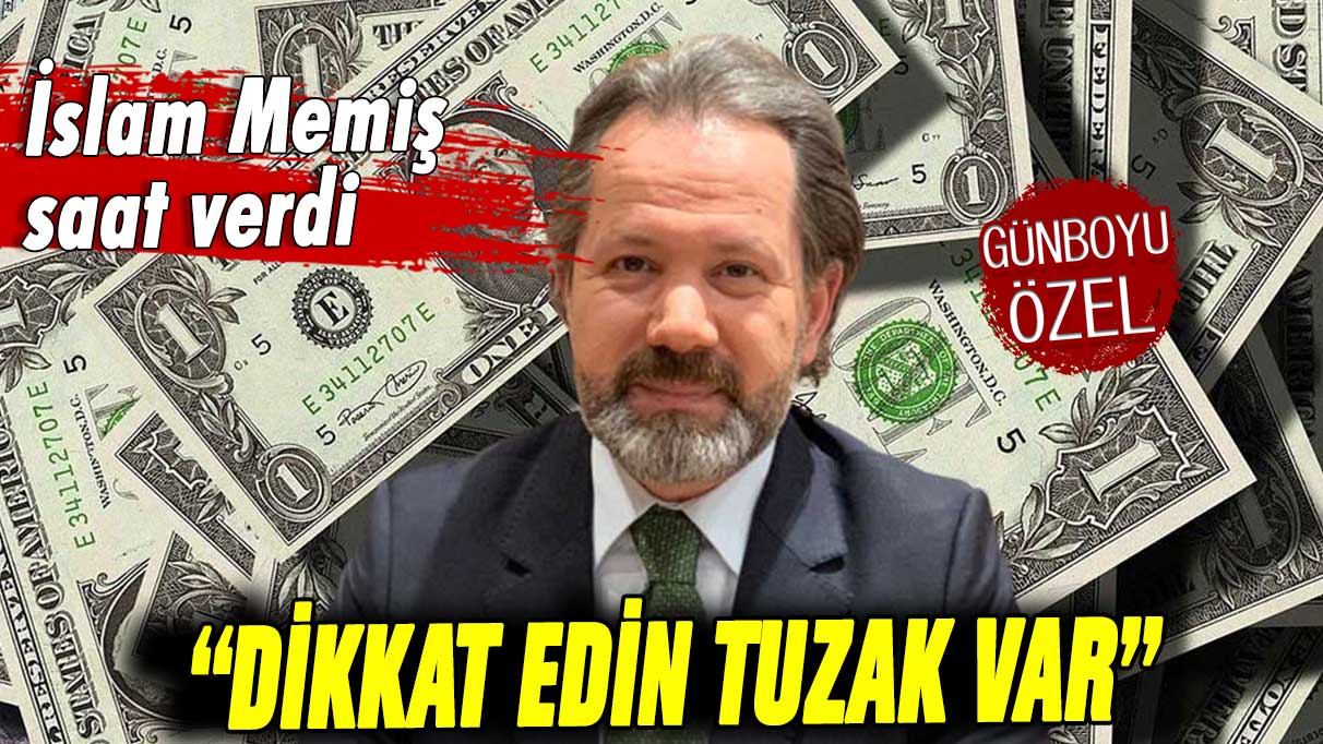 İslam Memiş kurulan tuzağı açıkladı:  Sadece saatler var