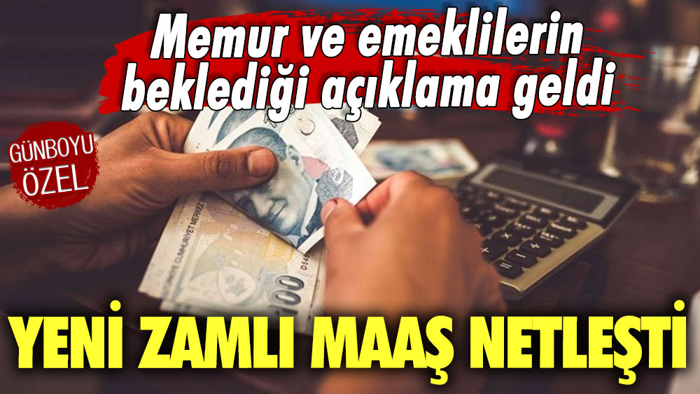 Milyonlarca memur ve emekliyi ilgilendiriyor! Yeni zamlı maaş netleşti