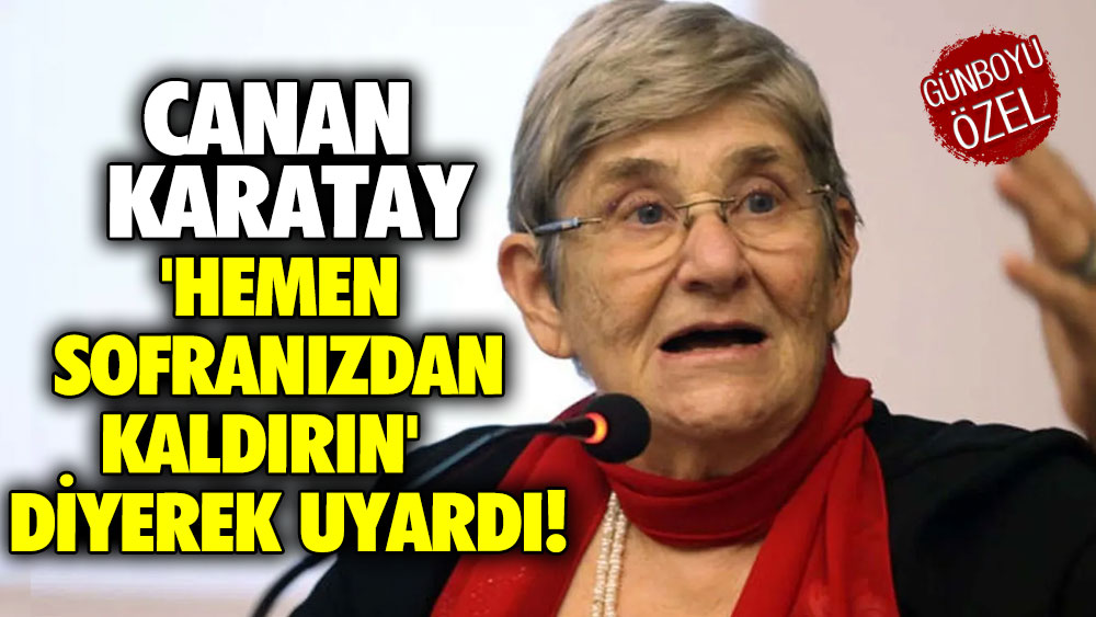 Canan Karatay 'Hemen sofranızdan kaldırın' diyerek uyardı! Yıllardır sağlıklı diye tüketiyoruz meğerse...