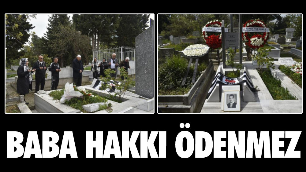 Baba Hakkı mezarı başında anıldı