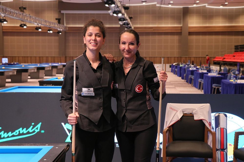 Avrupa Bilardo Şampiyonası'nda Türkiye, kadınlarda gümüş madalyanın sahibi oldu