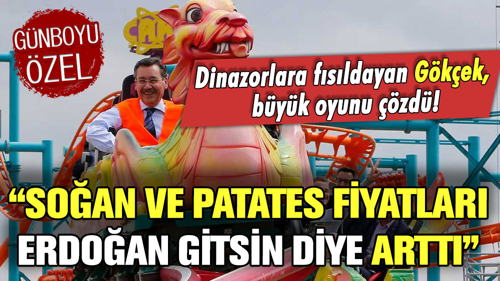 Melih Gökçek, soğan ve patates fiyatlarının artmasını dış güçlere bağladı!