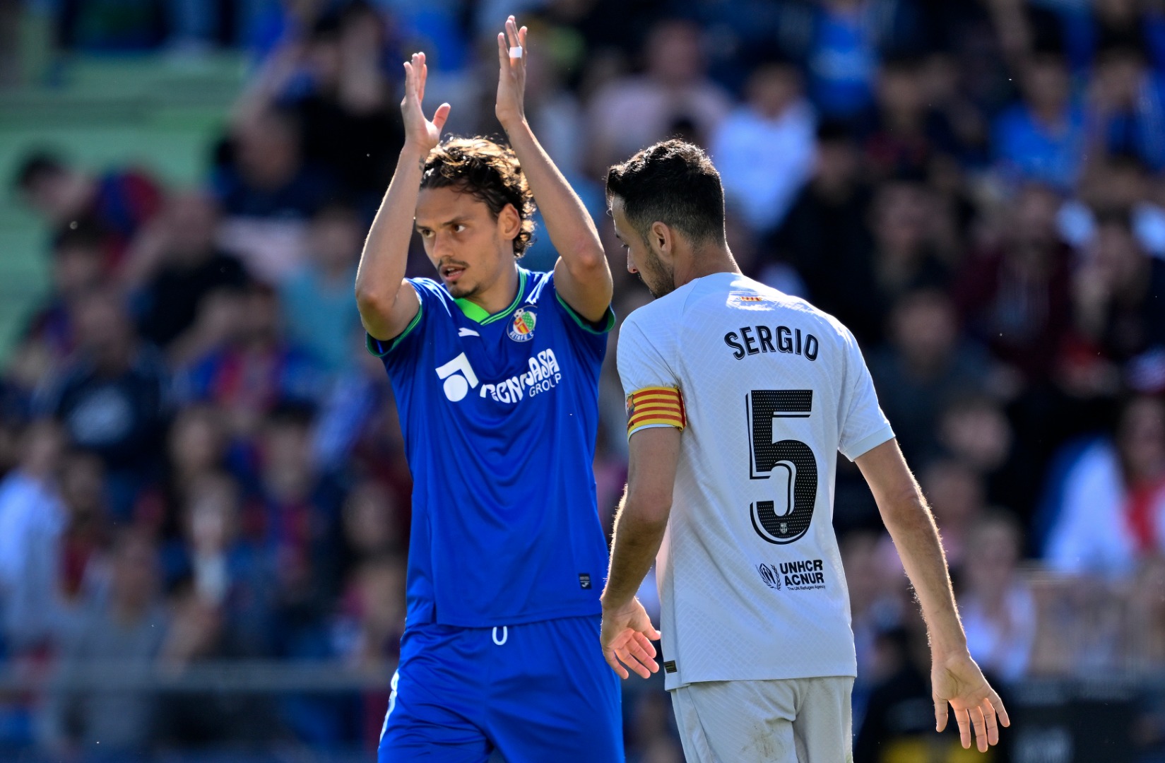 Lider Barcelona, Enes Ünal'lı Getafe ile berabere kaldı