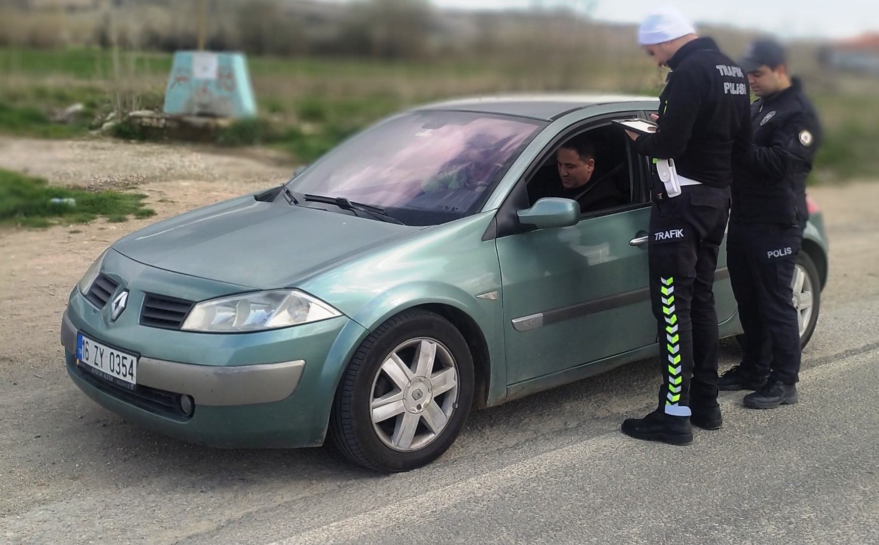 Hisarcık’ta asayiş ve trafik denetimi