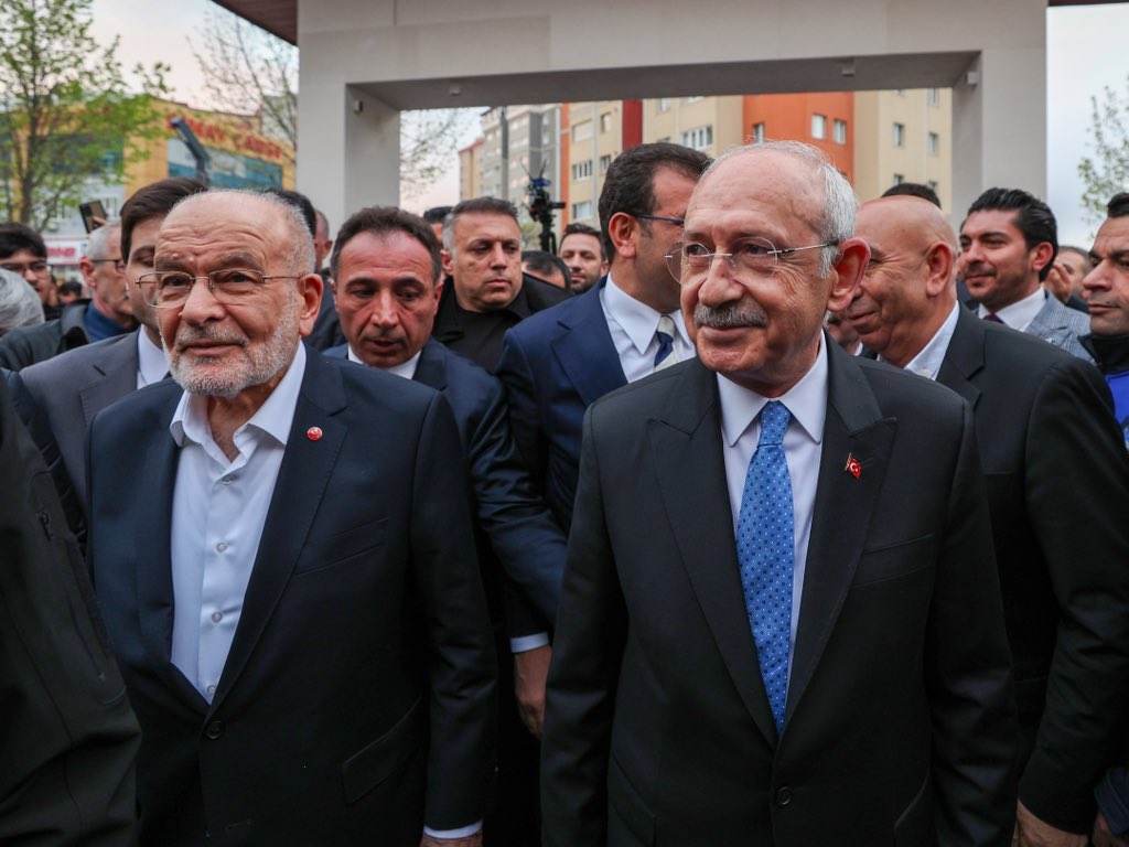 Kılıçdaroğlu ve Karamollaoğlu cami açılışında buluştu!