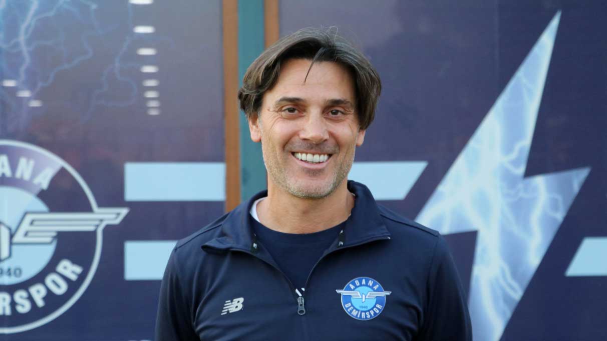 Adana Demirspor hocası Montella: Hayallerimizin peşinden gitmeye devam edeceğiz