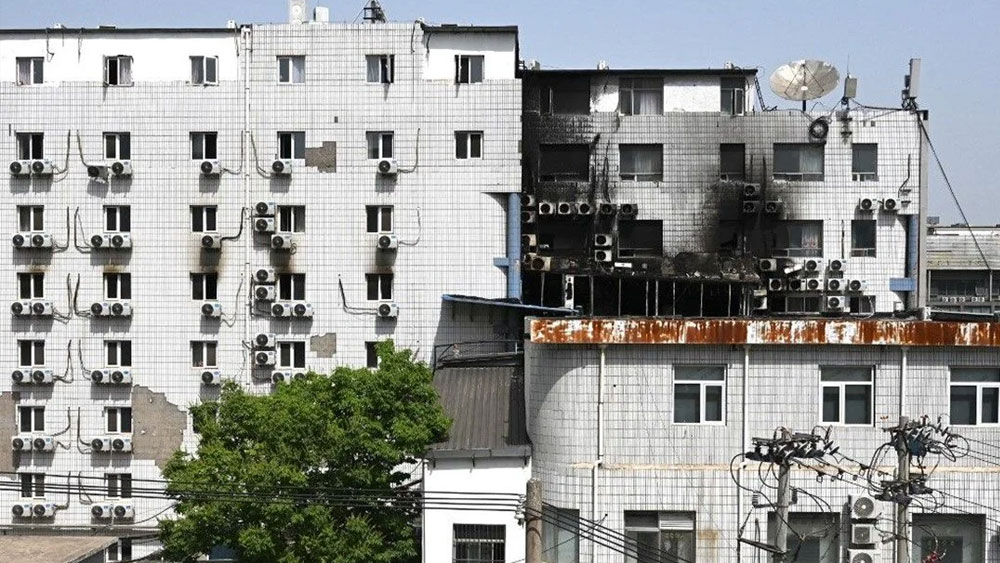 Pekin'deki hastane yangınıyla bağlantılı 12 kişi gözaltına alındı